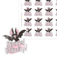 Special Delivery Bat Sticker Sheet