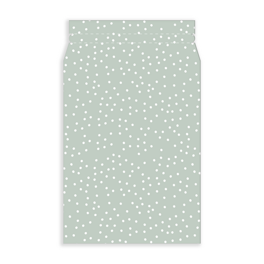 Teal Confetti Rigid Mailer