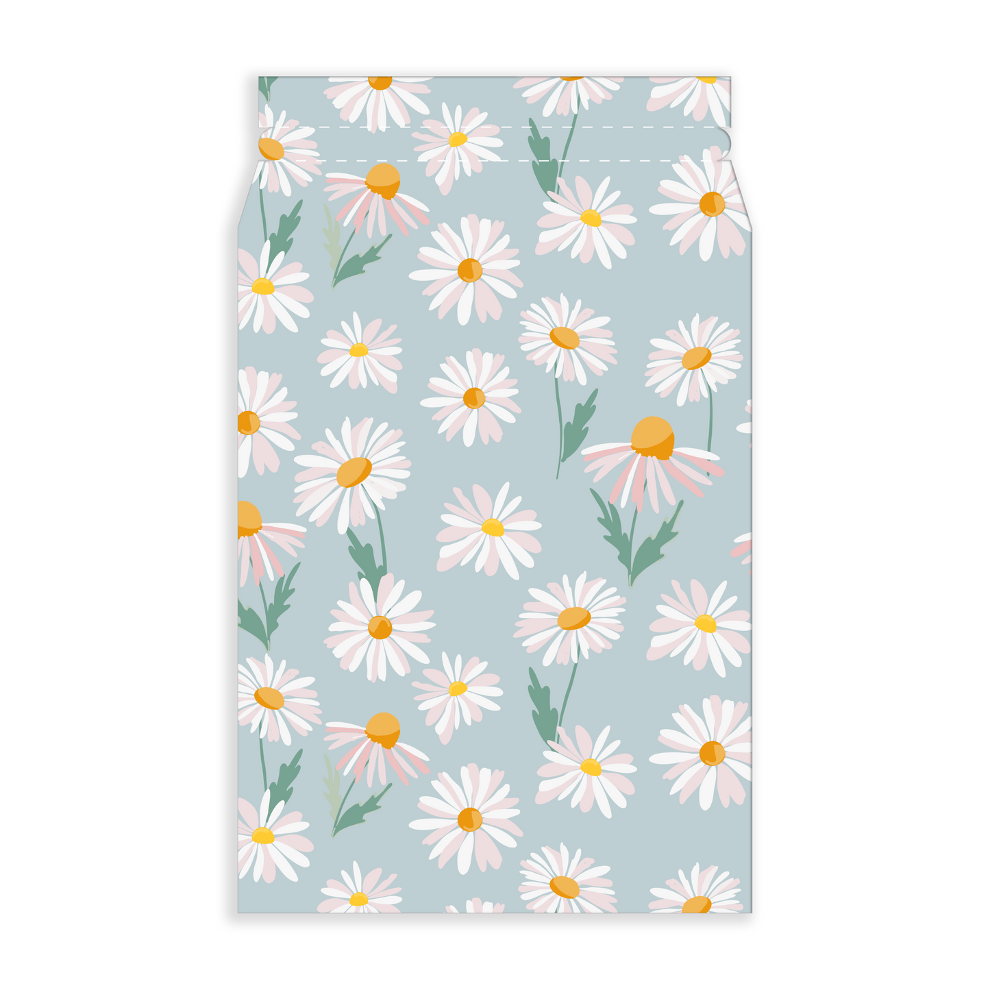 Blue Daisy Rigid Mailer